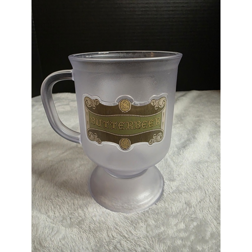 Butterbeer Mug Harry Potter Wizarding World Theme Park Footed Mug Plastic Unique